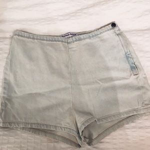 American Apparel Jean Shorts